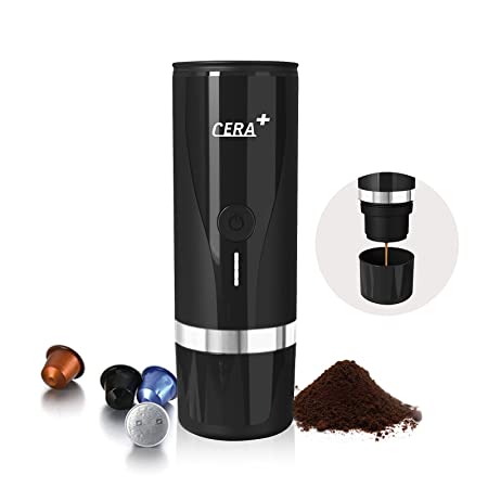 Coffee Grinder Pod And Ground Coffee Machine CERA+ Compact