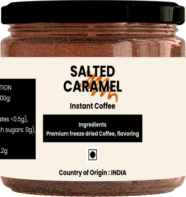 Instant Coffee | Freeze Dried | Salted Caramel | 70 g